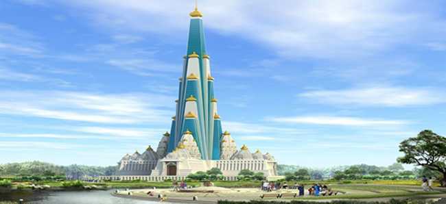 The Tallest Temple In the World - Chandrodaya Temple, Vrindavan