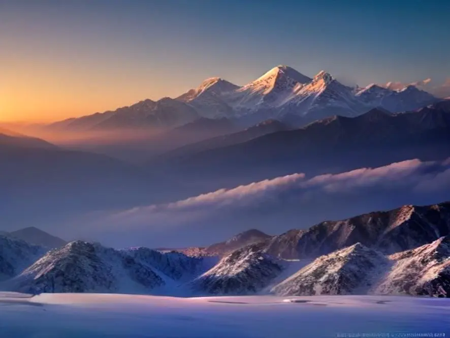 Kausani Sunrise Point: Witness the Himalayas' Golden Embrace